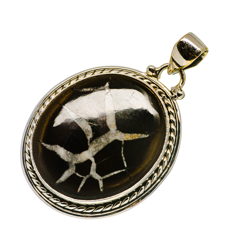 Septarian Geode Pendants handcrafted by Anasilvercos - PD730163