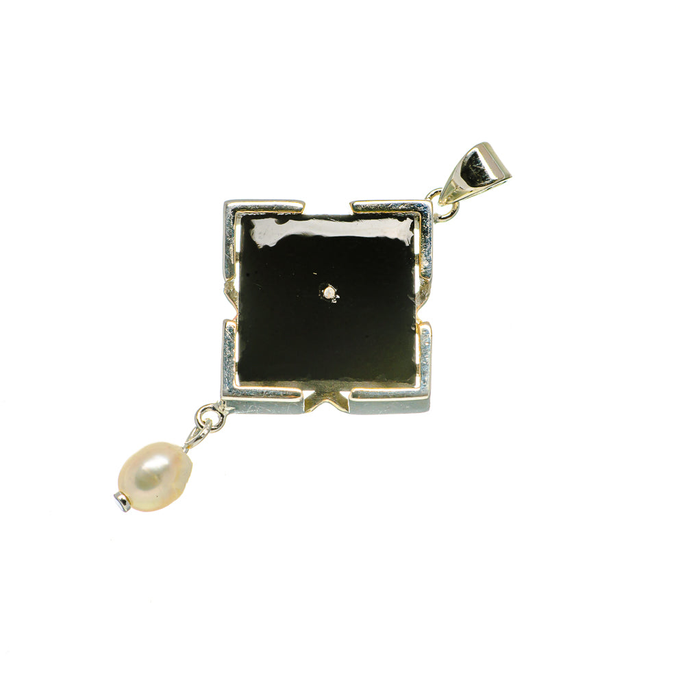 Black Onyx Pendants handcrafted by Anasilvercos - PD730292