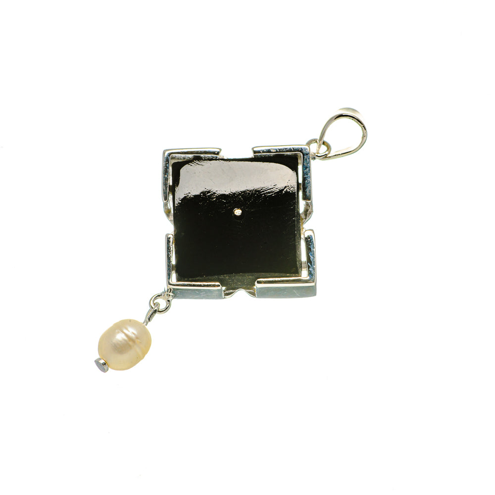 Black Onyx Pendants handcrafted by Anasilvercos - PD730293