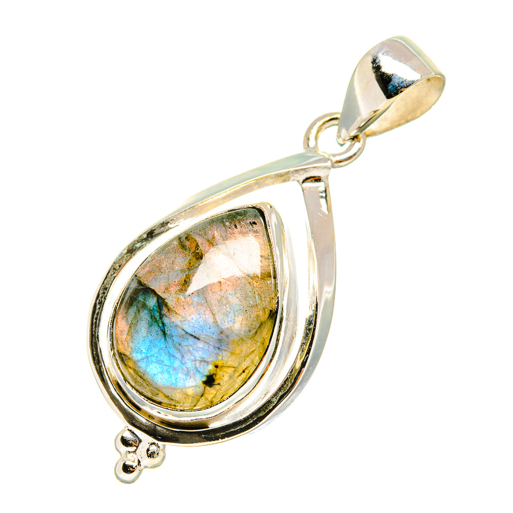 Labradorite Pendants handcrafted by Anasilvercos - PD7306