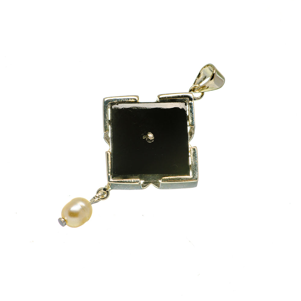 Black Onyx Pendants handcrafted by Anasilvercos - PD730659