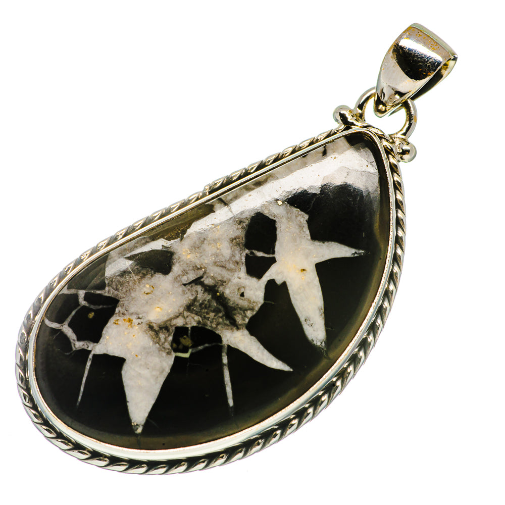 Septarian Geode Pendants handcrafted by Anasilvercos - PD730705