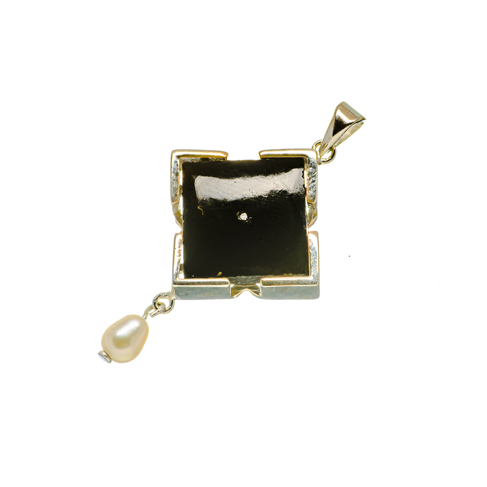 Black Onyx Pendants handcrafted by Anasilvercos - PD730717