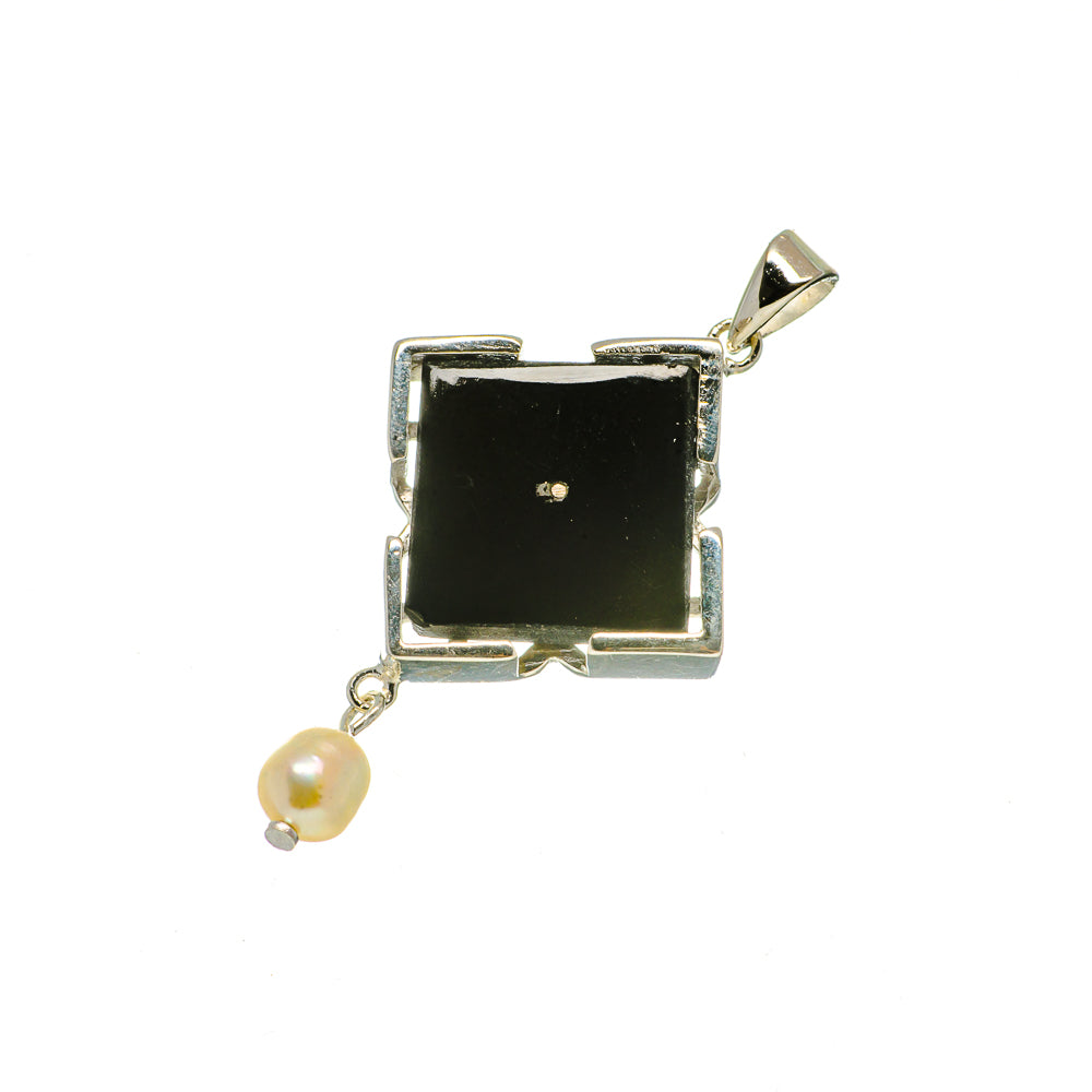 Black Onyx Pendants handcrafted by Anasilvercos - PD731035