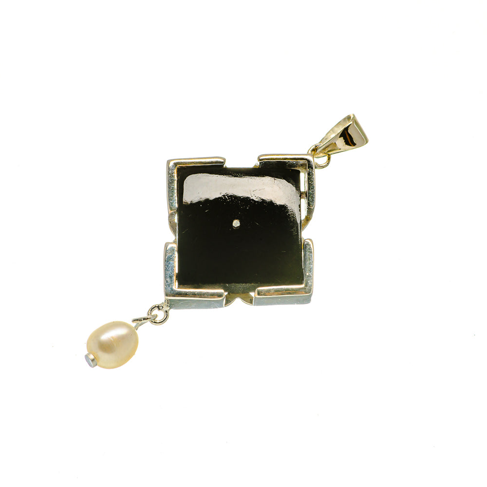 Black Onyx Pendants handcrafted by Anasilvercos - PD731042