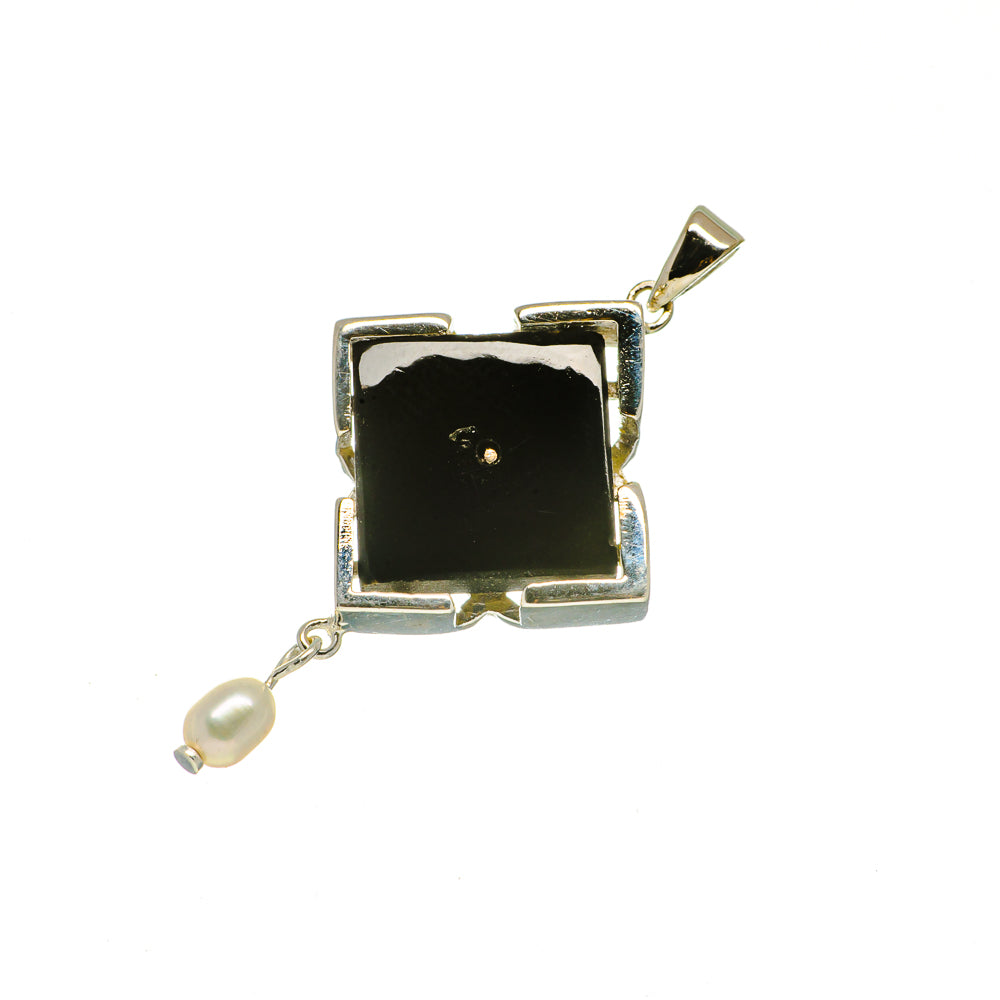 Black Onyx Pendants handcrafted by Anasilvercos - PD731044