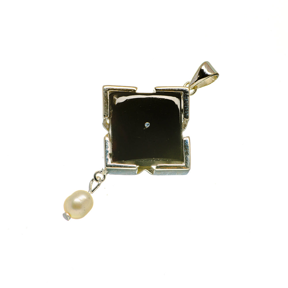 Black Onyx Pendants handcrafted by Anasilvercos - PD731047