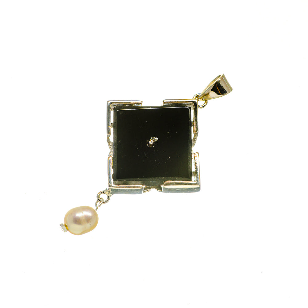 Black Onyx Pendants handcrafted by Anasilvercos - PD731048