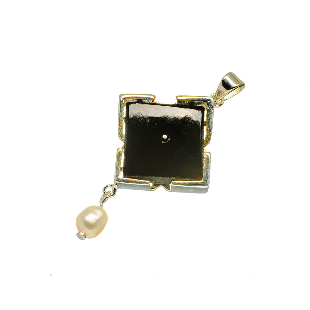 Black Onyx Pendants handcrafted by Anasilvercos - PD731179