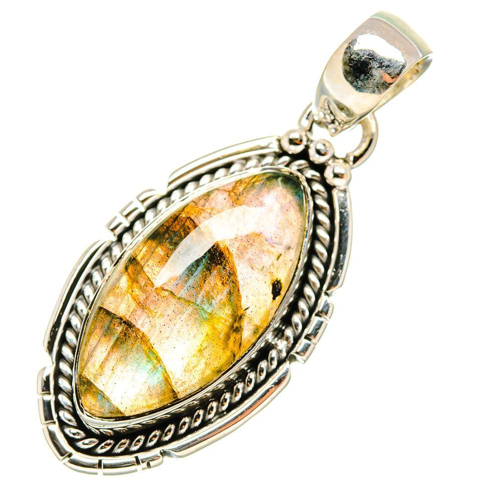 Labradorite Pendants handcrafted by Anasilvercos - PD7314