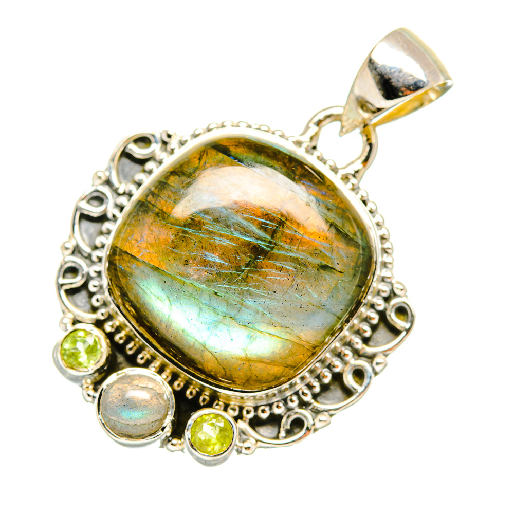 Labradorite Pendants handcrafted by Anasilvercos - PD7316