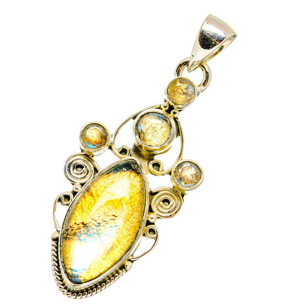 Labradorite Pendants handcrafted by Anasilvercos - PD7319