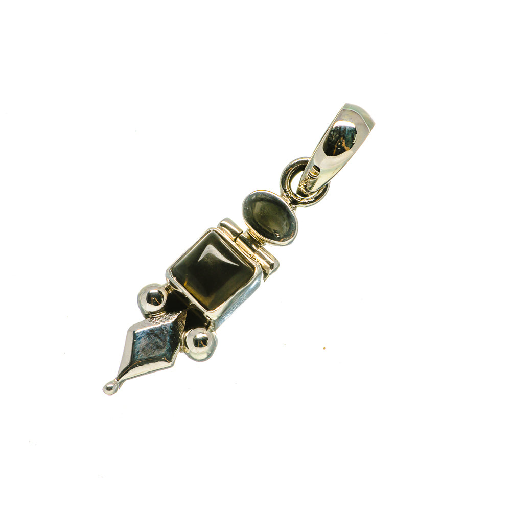 Smoky Quartz Pendants handcrafted by Anasilvercos - PD731904