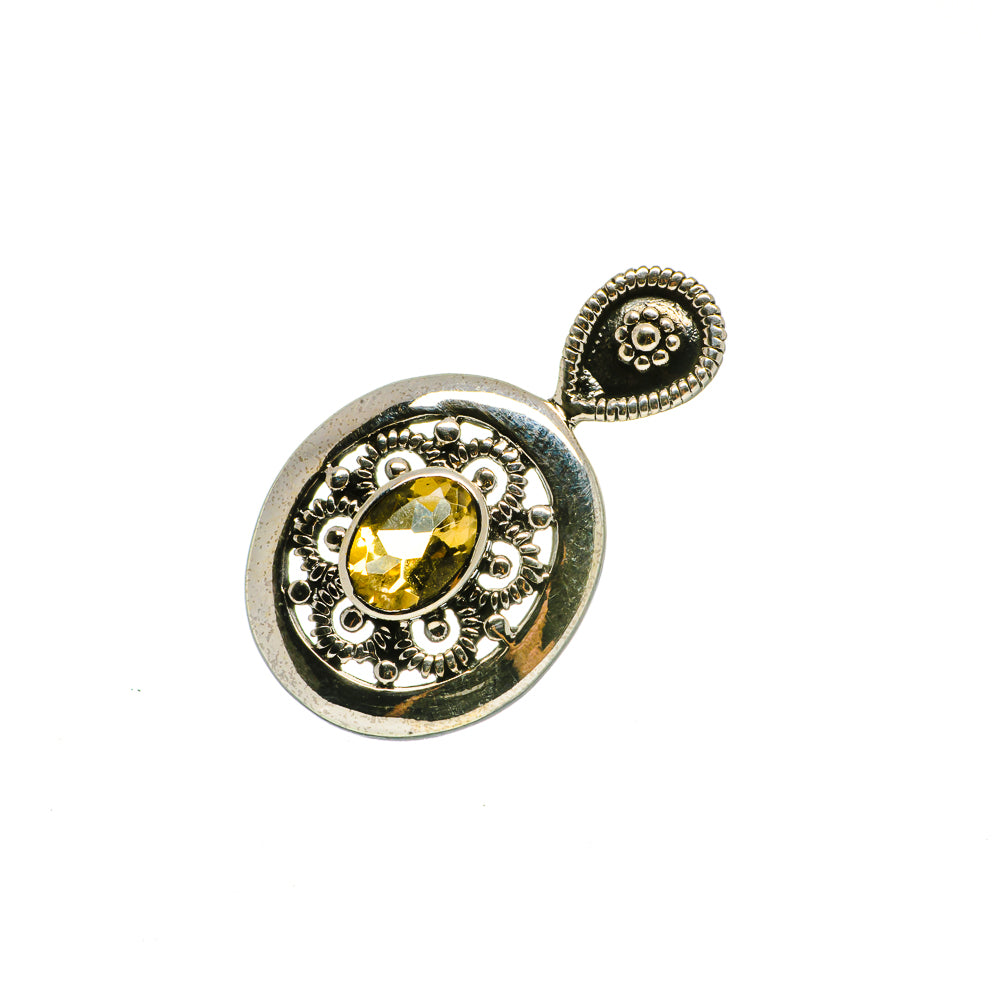 Citrine Pendants handcrafted by Anasilvercos - PD731908