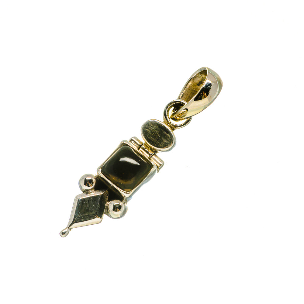 Smoky Quartz Pendants handcrafted by Anasilvercos - PD732019