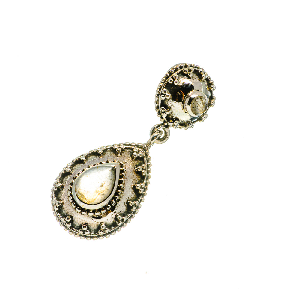 Rainbow Moonstone Pendants handcrafted by Anasilvercos - PD732024