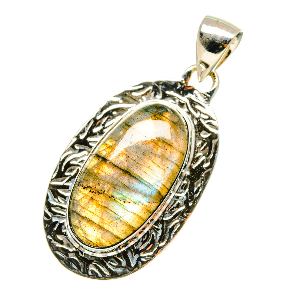 Labradorite Pendants handcrafted by Anasilvercos - PD7321