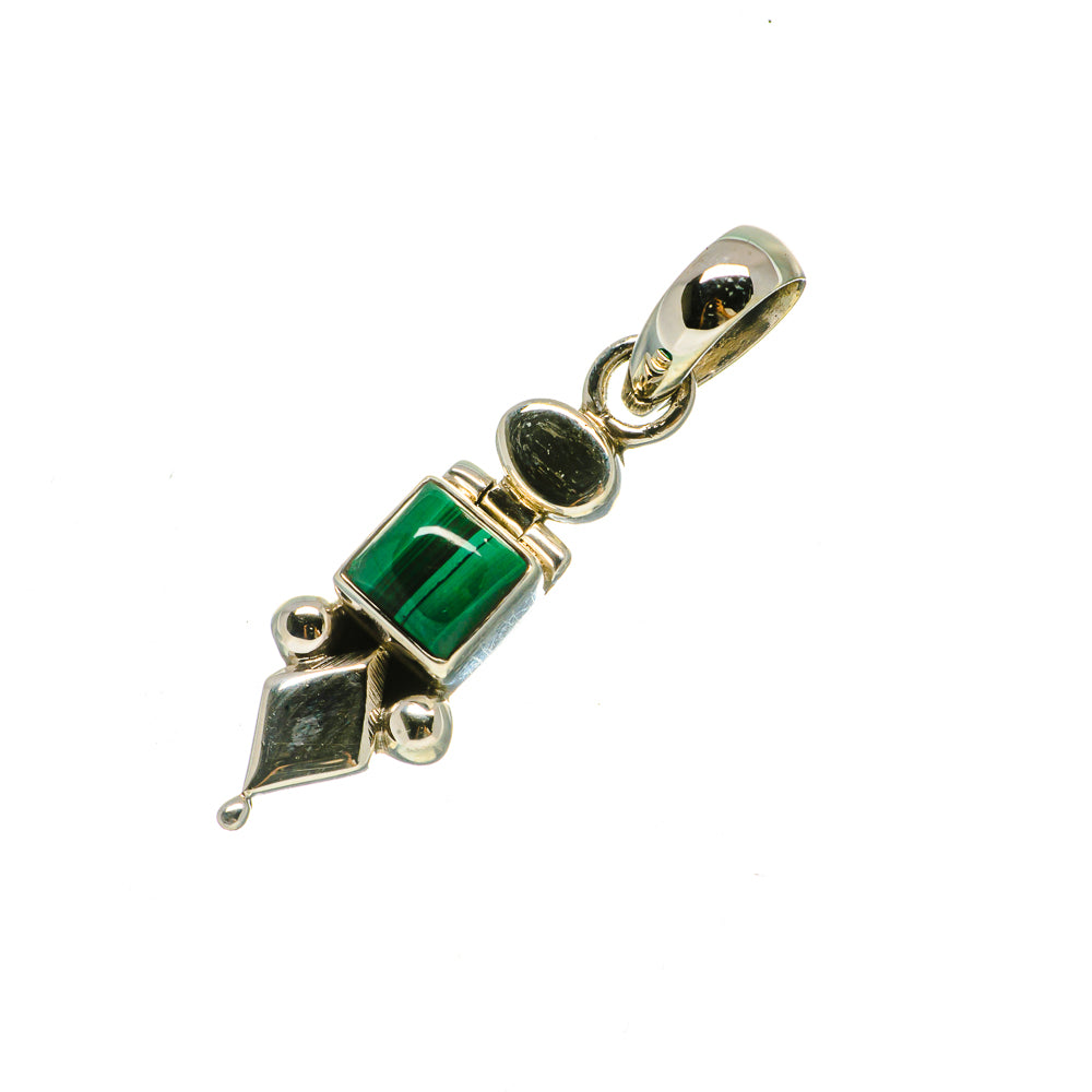 Malachite Pendants handcrafted by Anasilvercos - PD732232