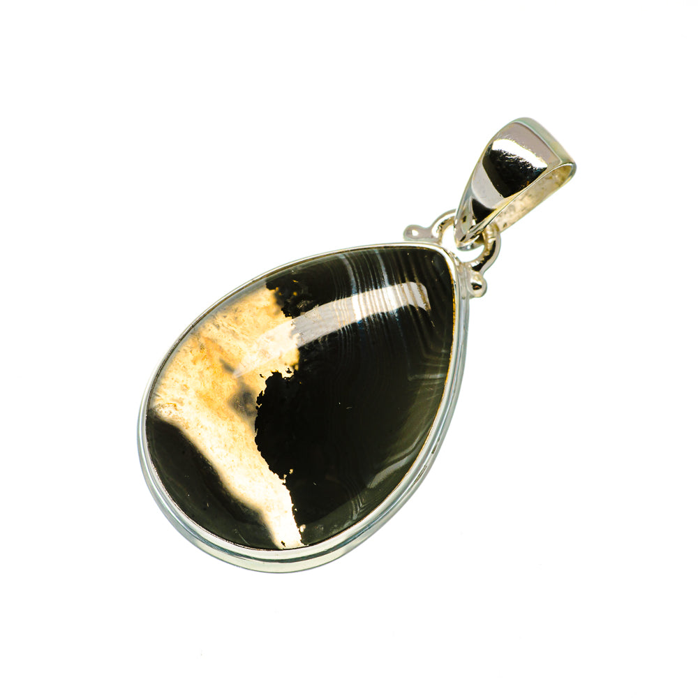Psilomelane Pendants handcrafted by Anasilvercos - PD732747