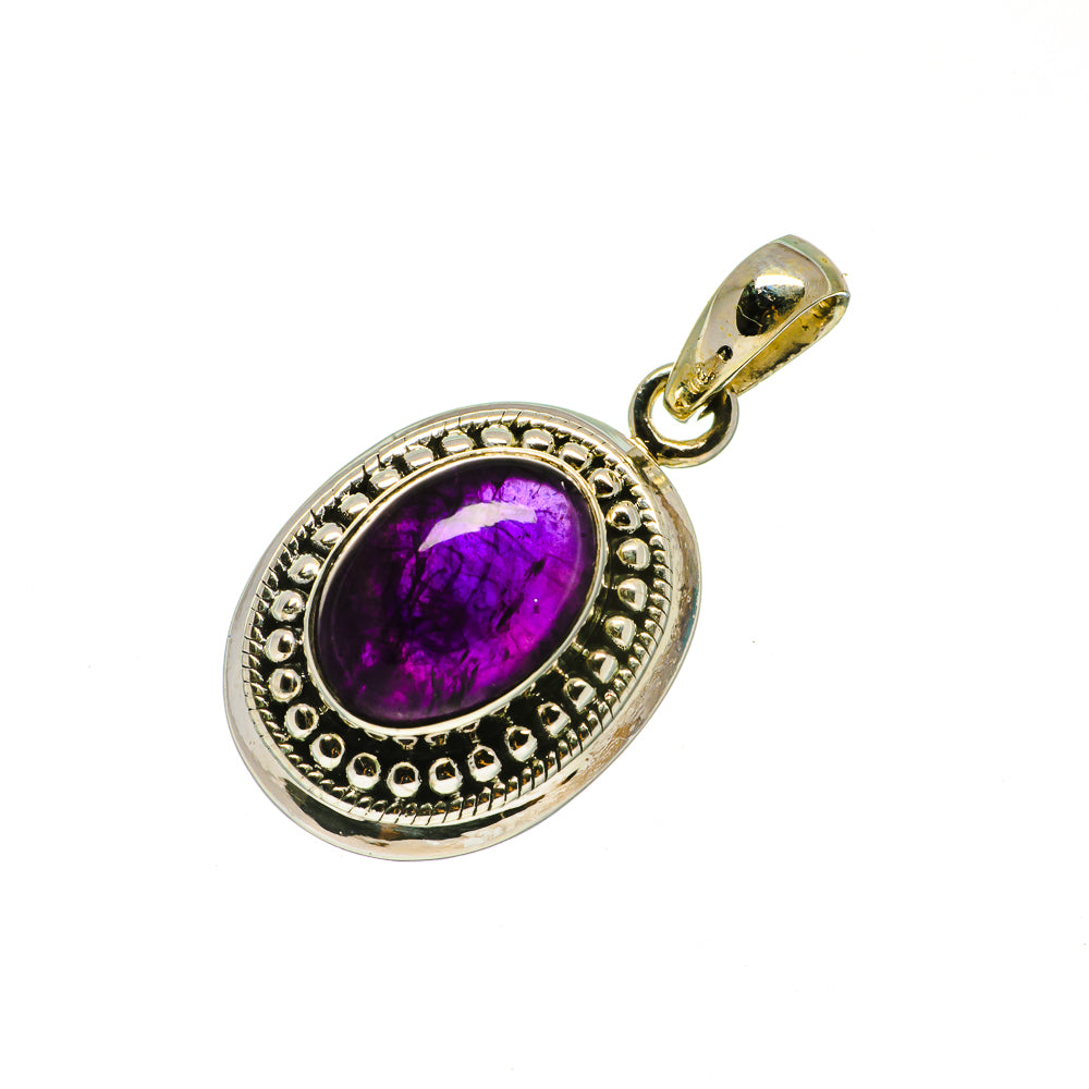 Amethyst Pendants handcrafted by Anasilvercos - PD732856