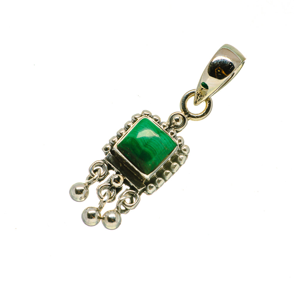 Malachite Pendants handcrafted by Anasilvercos - PD732895