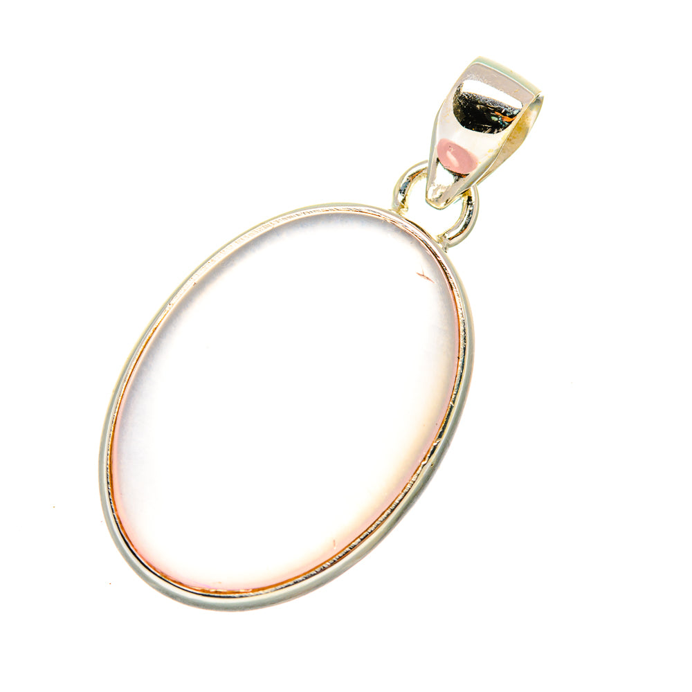 Rose Quartz Pendants handcrafted by Anasilvercos - PD7331