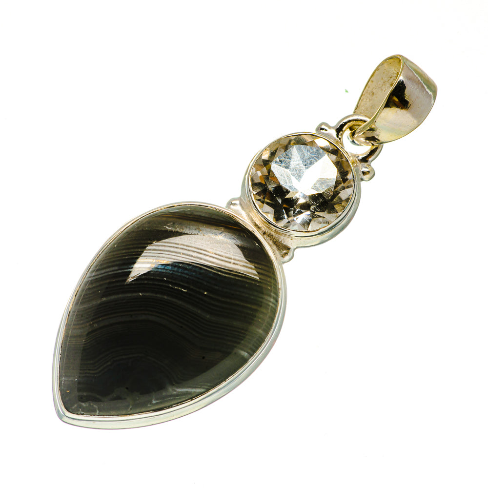 Psilomelane Pendants handcrafted by Anasilvercos - PD733107