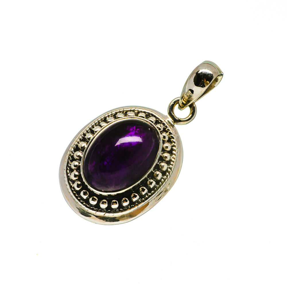 Amethyst Pendants handcrafted by Anasilvercos - PD733140