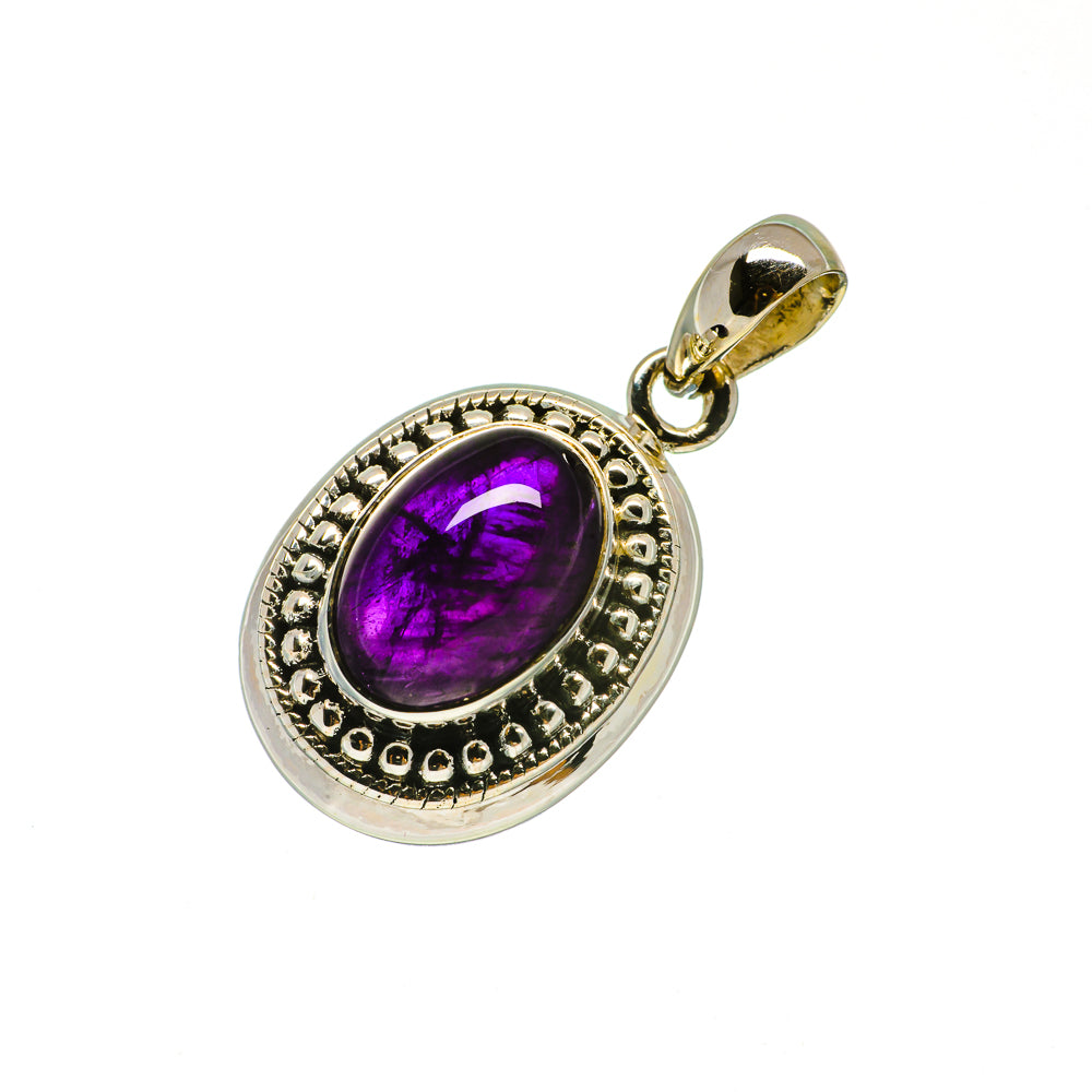 Amethyst Pendants handcrafted by Anasilvercos - PD733145