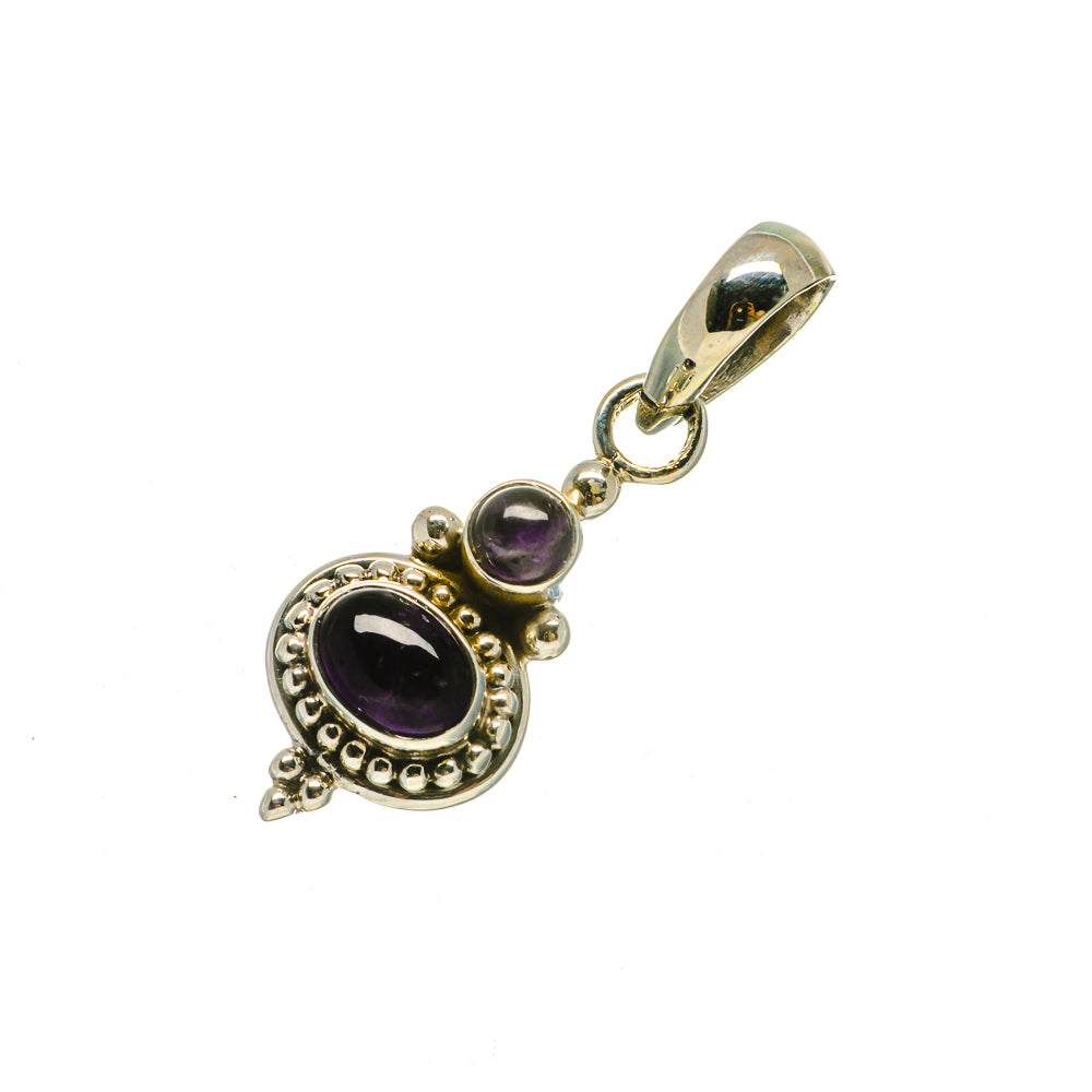 Amethyst Pendants handcrafted by Anasilvercos - PD733314