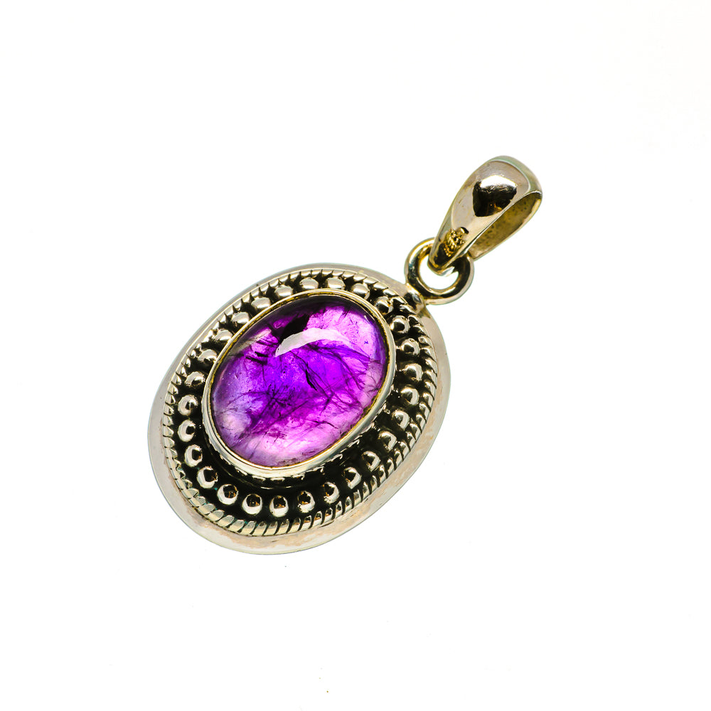 Amethyst Pendants handcrafted by Anasilvercos - PD733398