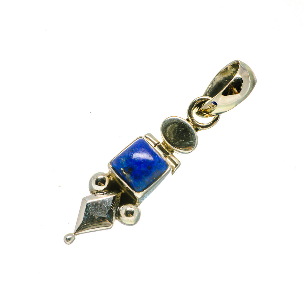 Lapis Lazuli Pendants handcrafted by Anasilvercos - PD733474