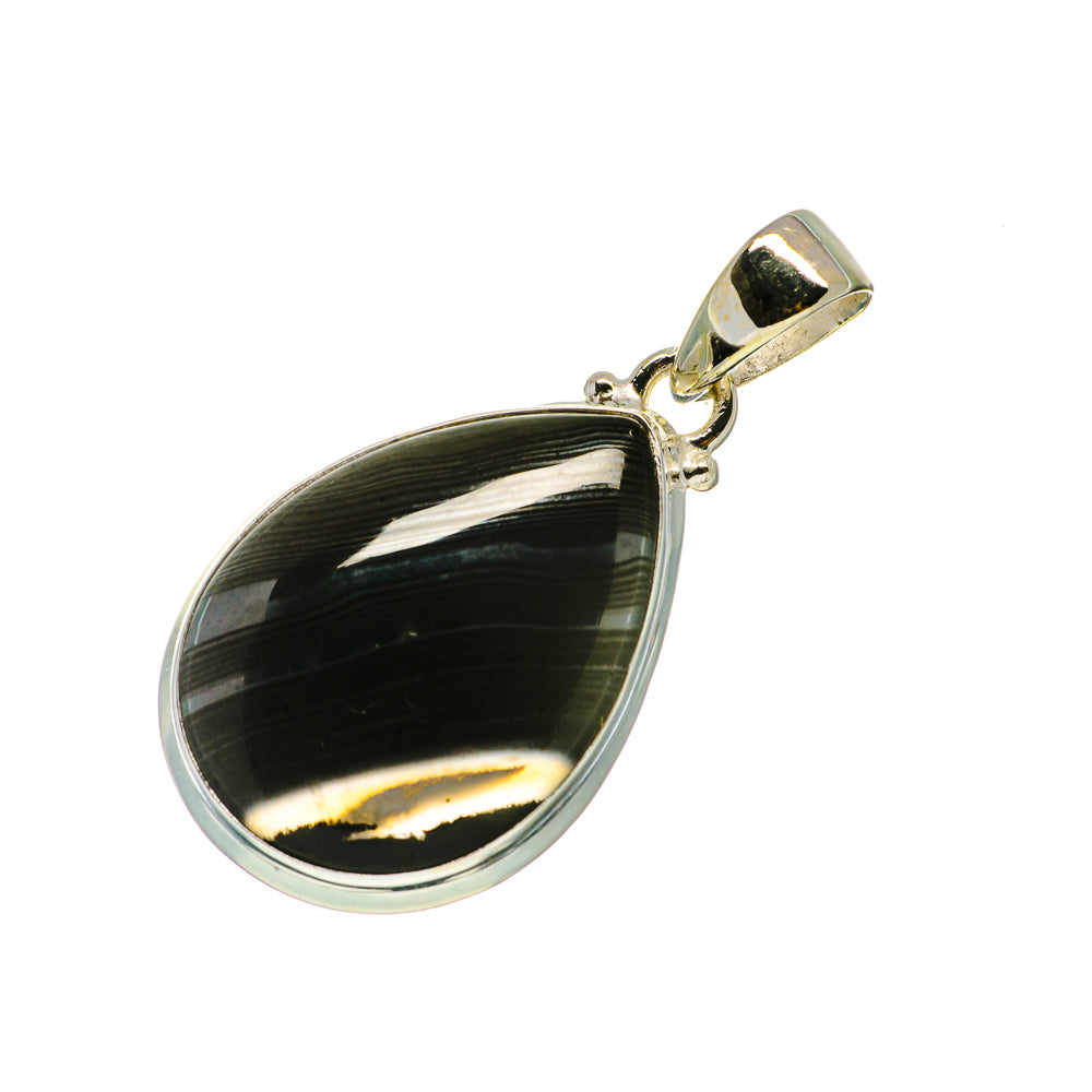 Psilomelane Pendants handcrafted by Anasilvercos - PD733502