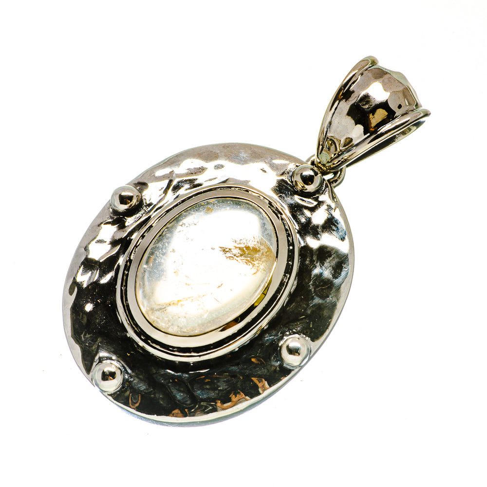 Rutilated Quartz Pendants handcrafted by Anasilvercos - PD733675