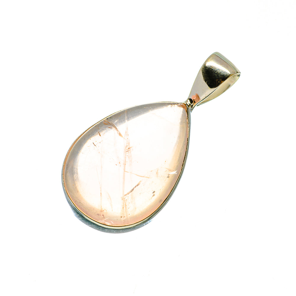 Rose Quartz Pendants handcrafted by Anasilvercos - PD733713