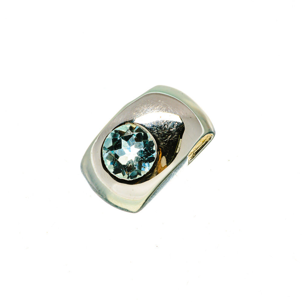 Blue Topaz Pendants handcrafted by Anasilvercos - PD733789