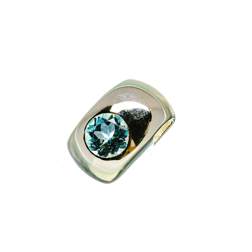 Blue Topaz Pendants handcrafted by Anasilvercos - PD733803