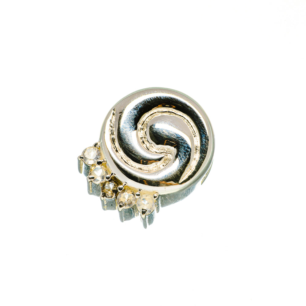 White Topaz Pendants handcrafted by Anasilvercos - PD734027