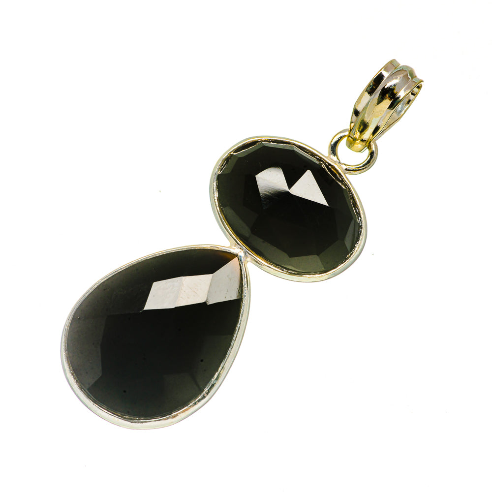 Black Onyx Pendants handcrafted by Anasilvercos - PD734116