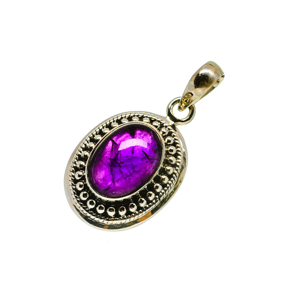 Amethyst Pendants handcrafted by Anasilvercos - PD734173