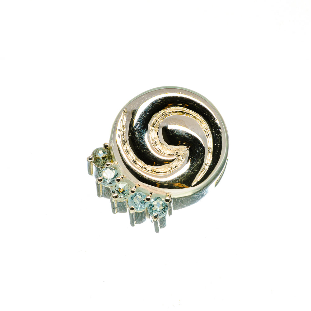 Blue Topaz Pendants handcrafted by Anasilvercos - PD734182