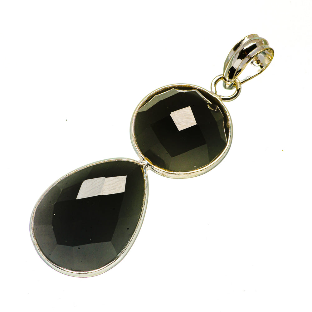 Black Onyx Pendants handcrafted by Anasilvercos - PD734377