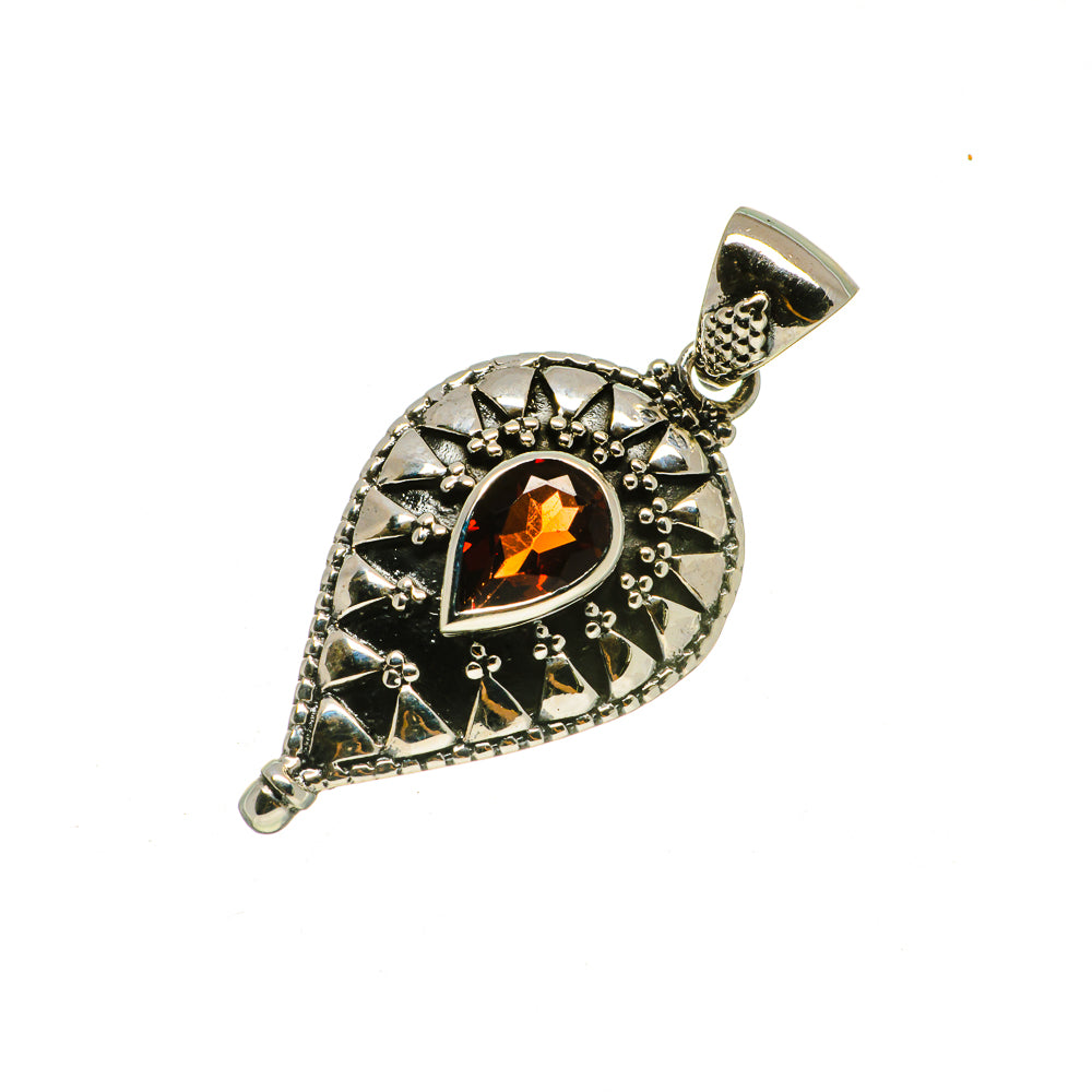 Garnet Pendants handcrafted by Anasilvercos - PD734398