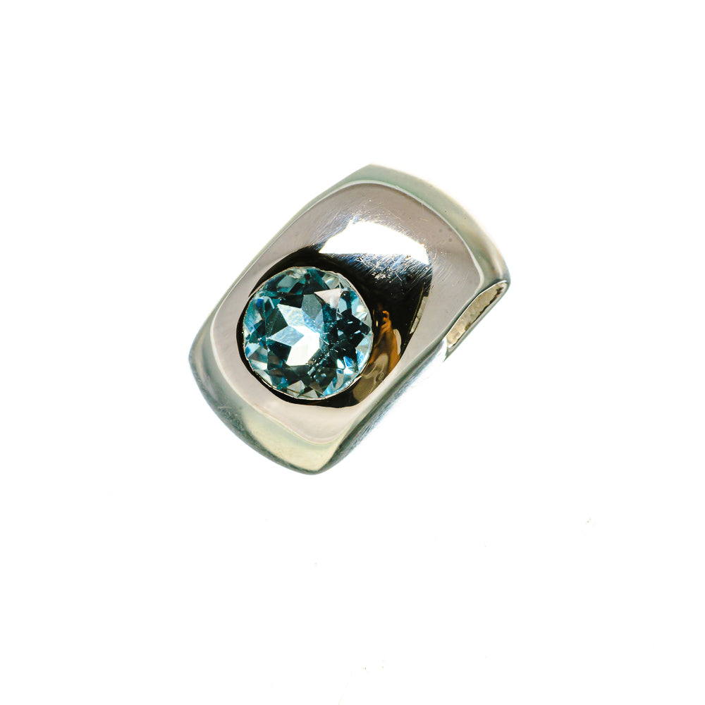 Blue Topaz Pendants handcrafted by Anasilvercos - PD734475