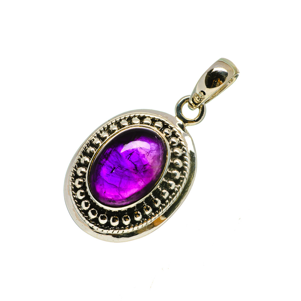 Amethyst Pendants handcrafted by Anasilvercos - PD734506