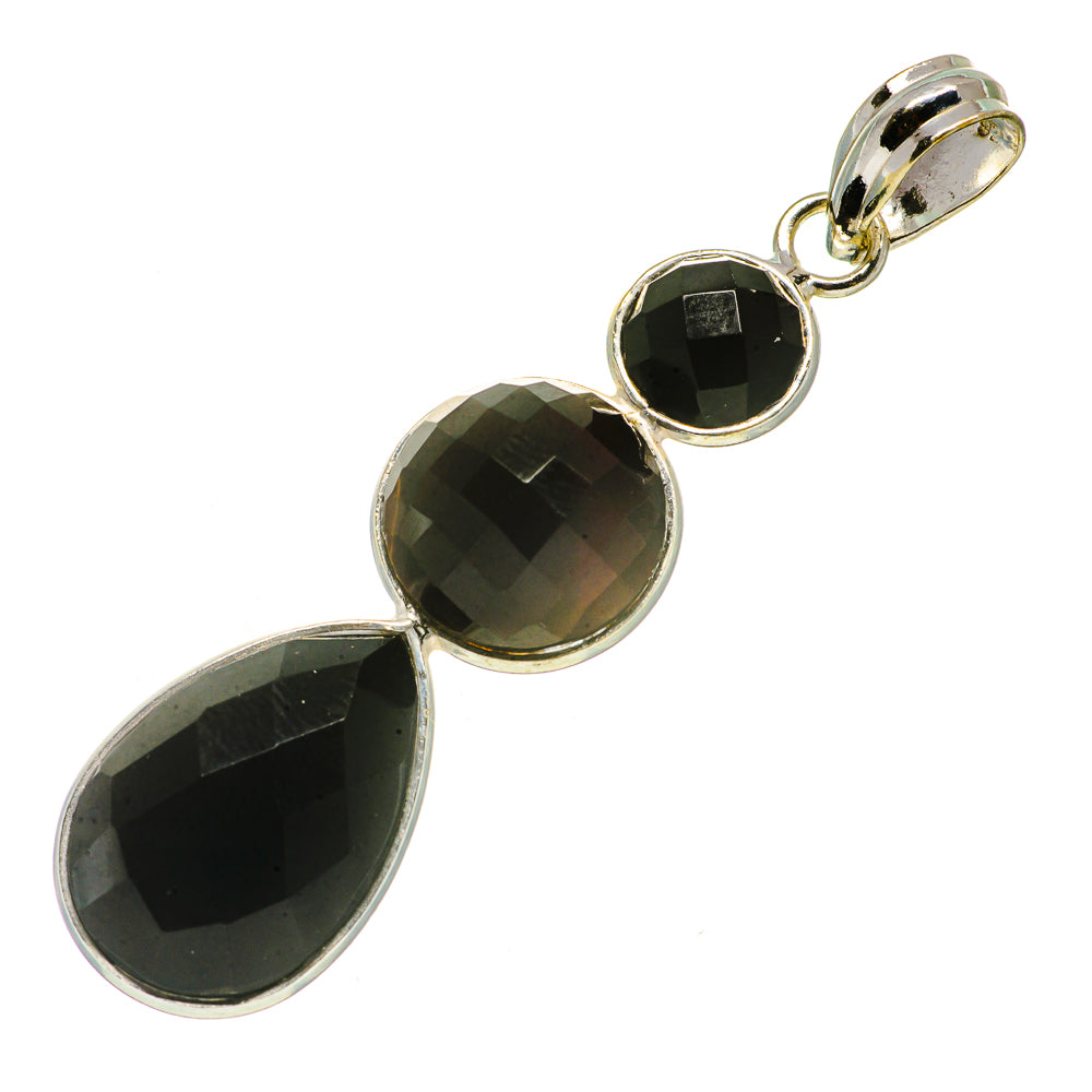 Black Onyx Pendants handcrafted by Anasilvercos - PD734656