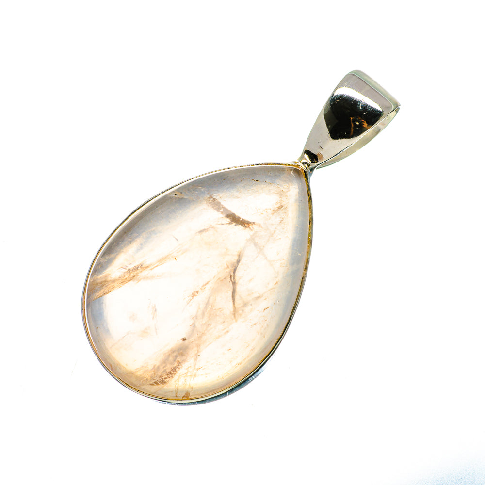 Rose Quartz Pendants handcrafted by Anasilvercos - PD734754