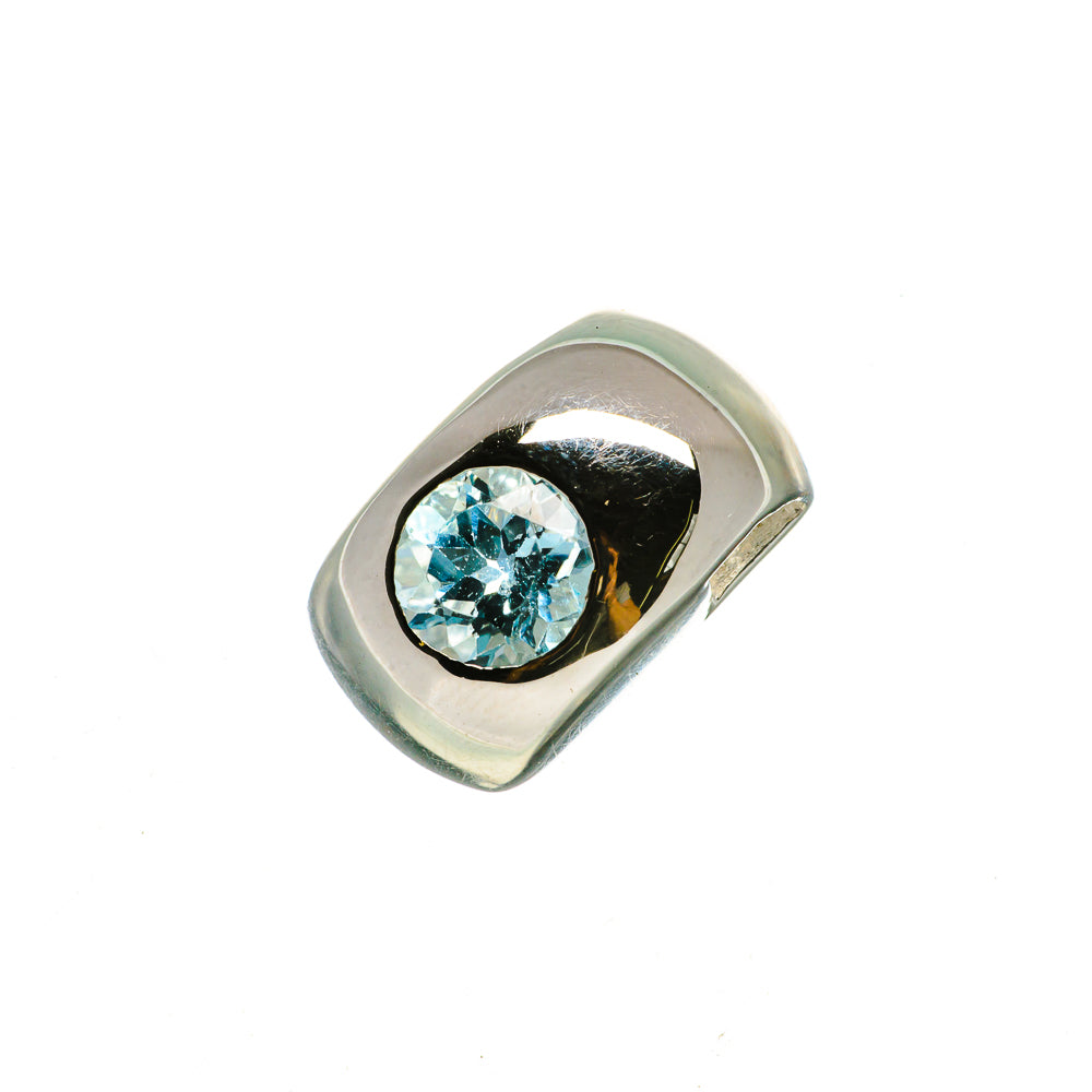 Blue Topaz Pendants handcrafted by Anasilvercos - PD734809