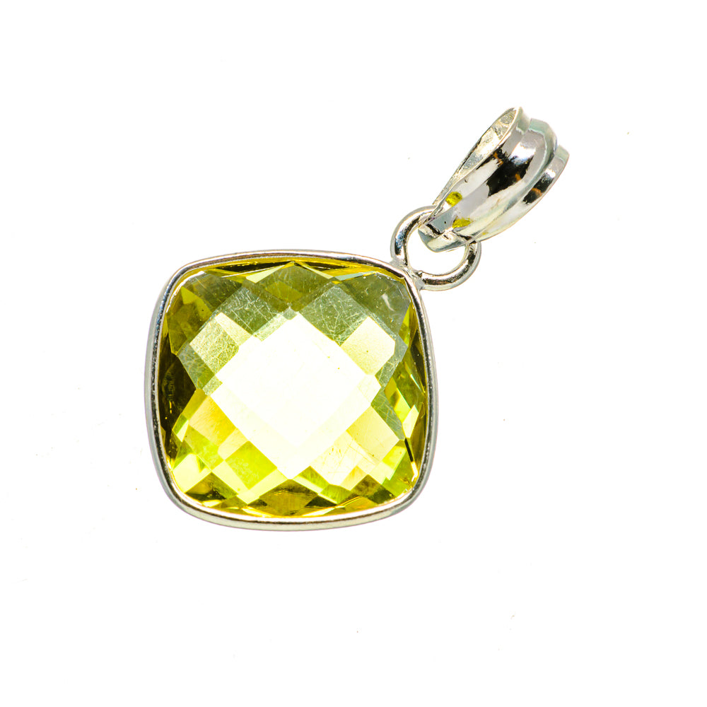 Lemon Quartz Pendants handcrafted by Anasilvercos - PD734826