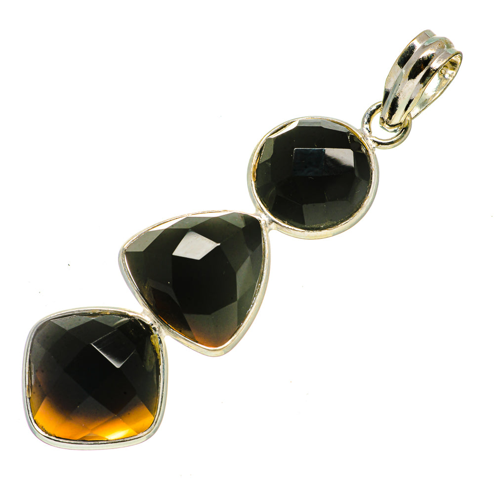 Black Onyx Pendants handcrafted by Anasilvercos - PD734831